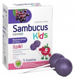 SAMBUCUS KIDS LIZAKI na odporność dla dzieci 5szt