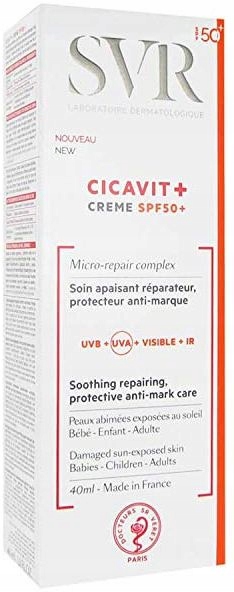 SVR CicavitI+ Creme krem kojąco regenerujący SPF50
