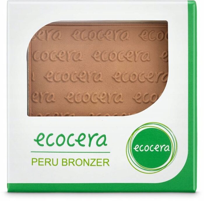 ECOCERA bronzer naturalny puder prasowany PERU10g