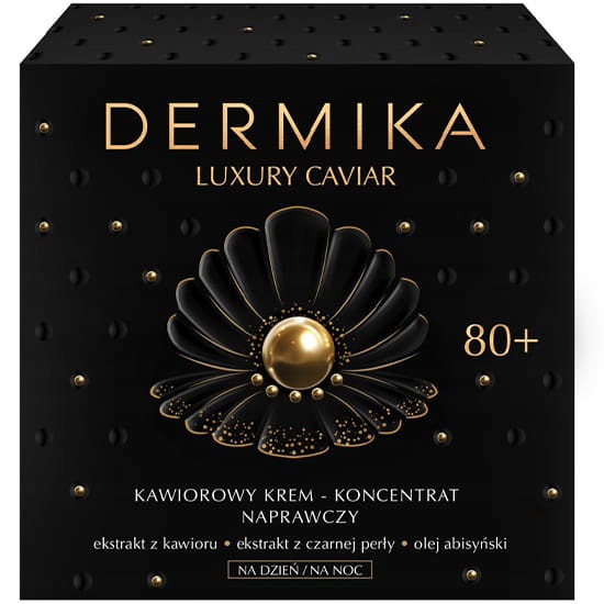 DERMIKA Caviar Kawiorowy Krem Naprawczy 80+ 50ml