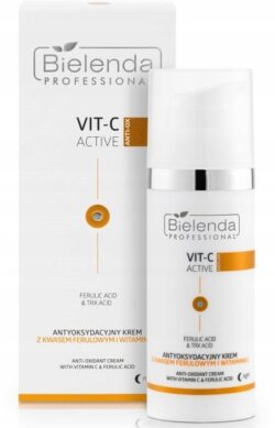 BIELENDA VIT-C ActiVe Antyoksydacyjny krem z Kwasem Ferulowym i Witaminą C