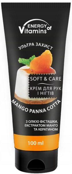 Energy of Vitamins Krem do rąk MANGO Panna Cotta 100ml