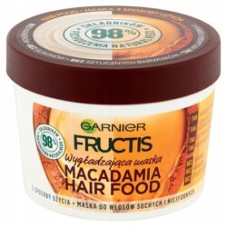 GARNIER Fructis Macadamia Hair Food Maska do włosów suchych 390 ml 3w1