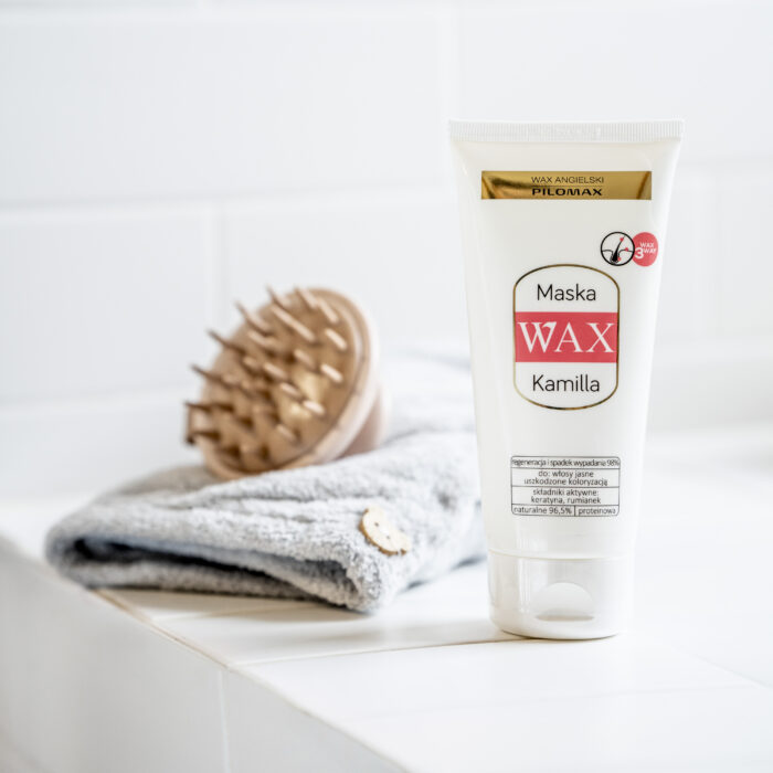 maska do jasnych włosów wax