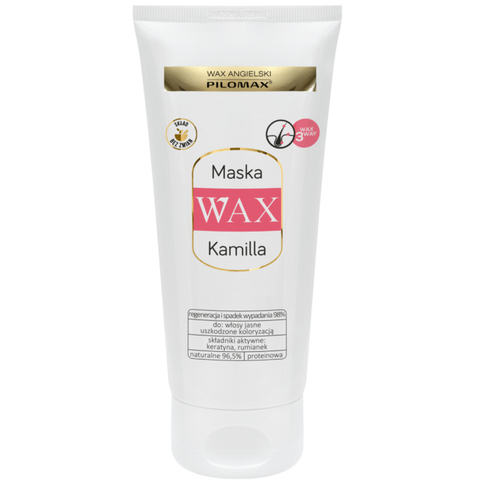 maska do włosów z rumiankiem wax