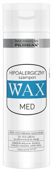 WAX PILOMAX SZAMPON MED Hipoalergiczny do Alergicznej skóry głowy 200ml