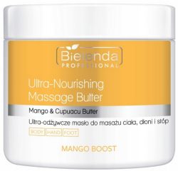 BIELENDA PROFESSIONAL Mango Boost odżywcze masło do masażu ciała dłoni 500