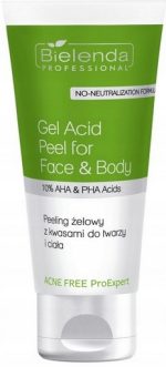 BIELENDA peeling żelowy z kwasami do twarzy i ciała 150ml