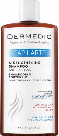 DERMEDIC CAPILARTE wzmacniający szampon hamujacy wypadanie włosów 300ml