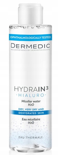 DERMEDIC HYDRAIN 3 HIALURO płyn micelarny H2O 100ml