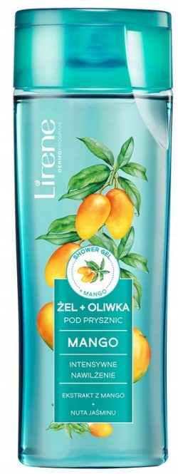 LIRENE żel oliwka pod prysznic z MANGO I JAŚMINEM 250ml