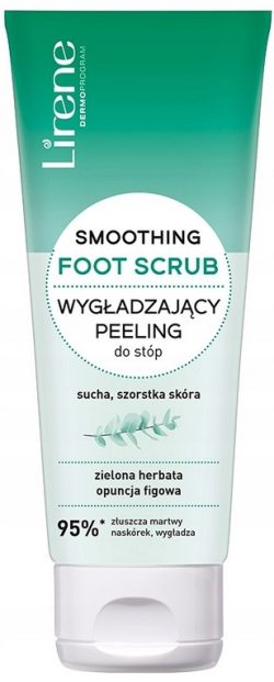 LIRENE WYGŁADZAJĄCY PEELING DO STÓP zielona herbata opuncja figowa 120g