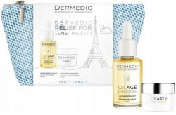 DERMEDIC ZESTAW OILAGE serum antyoksydacyjne 30 ml + krem na dzień 15 ml