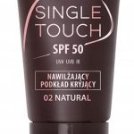 LIRENE SINGLE TOUCH podkład kryjący SPF50+ 02 NATURAL lekka konsystencja