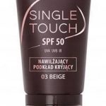 LIRENE SINGLE TOUCH podkład kryjący SPF50+ 03 BEIGE lekka konsystencja