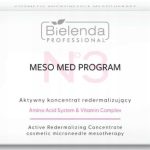 Bielenda Professional MESO MED Aktywny koncentrat z Aminokwasami 10 x 3ml