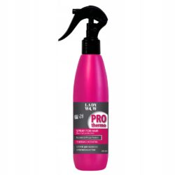 SPRAY keratynowy z TERMOOCHRONĄ do włosów z proteinami jedwabiu i pszenicy