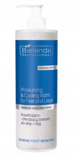 BIELENDA PROFESSIONAL Balsam do stop i nóg chłodząco nawilżający 500ml
