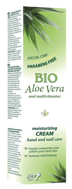 ROSA Bio Krem do rąk i paznokci nawilżający zmiękczający z ALOESEM 45 ml