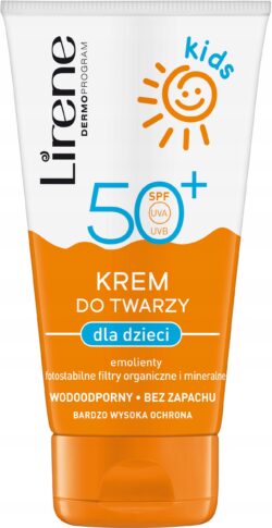 LIRENE SUN KIDS SPF50+ krem ochronny do twarzy dla dzieci data 30.07.2025