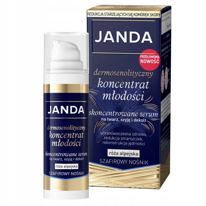 JANDA serum do twarzy Dermosenolityczny koncentrat młodości 30 ml