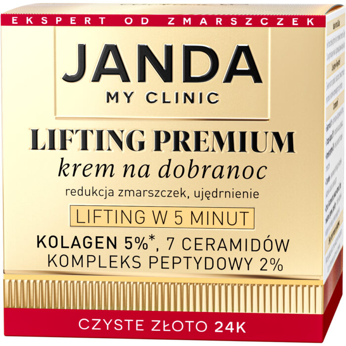 JANDA Krem przeciwstarzeniowy do twarzy LIFTING PREMIUM na noc 50 ml