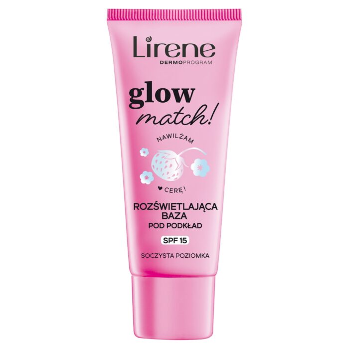 Lirene Glow Match Rozświetlająca baza pod podkład SPF 15 30 ml