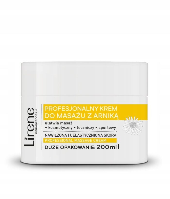 LIRENE krem do masażu ciała z ARNIKĄ 200ml