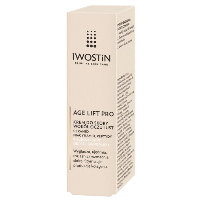 IWOSTIN AGE LIFT PRO KREM DO SKÓRY WOKÓŁ OCZU I UST 15 ml
